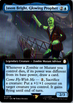 Jason Bright, Glowing Prophet (Extended Art) R Universes Beyond: Fallout 376 Nea - Image 1