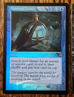 MTG Mystical Tutor & Worldly Tutor- Dominaria Remastered Rare-Mint- Exact Shown - Image 2