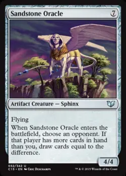 x4 Sandstone Oracle U MTG Commander 2015 M/NM, English - Image 1