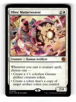 MTG: Oltec Matterweaver | Outlaws of Thunder Junction: The Big Score 3 NM - Image 1