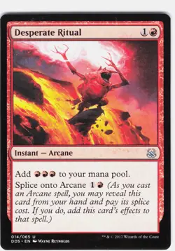 Desperate Ritual #14 Duel Decks: Mind vs. Might Regular Uncommon - Image 1