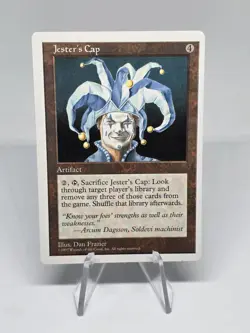 Magic The Gathering TCG Jester's Cap Fifth Edition MTG Vintage 1997 - Image 1