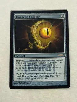 MTG FOIL Isochron Scepter FNM Promos Magic the Gathering - Image 1