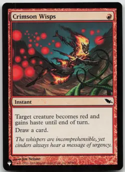 Crimson Wisps The List Reprints 88/301 NM C - Image 1