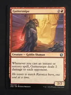 1x Guttersnipe (162) Conspiracy: Take the Crown LP MTG Magic the Gathering x1 - Image 1
