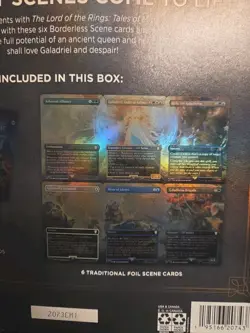 MTG Lord of the Rings Scene Box Tales Of Middle Earth -The Might of Galadriel Nw - Image 4