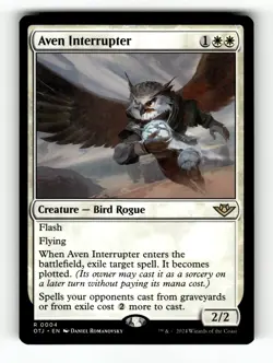 MTG: Aven Interrupter | Outlaws of Thunder Junction 4 NM - Image 1