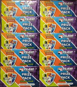 10x Play! Pokemon Prize Pack Series 4 *FACTORY SEALED* Promo Packs NEW NM - Image 1