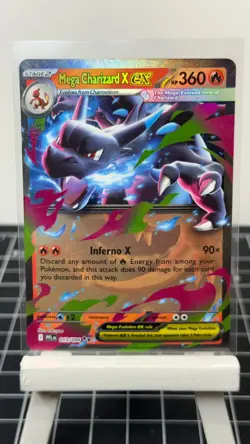 Mega Charizard X EX 13/94 - Phantasmal Flames Pokemon TCG Double Rare Pack Fresh - Image 1