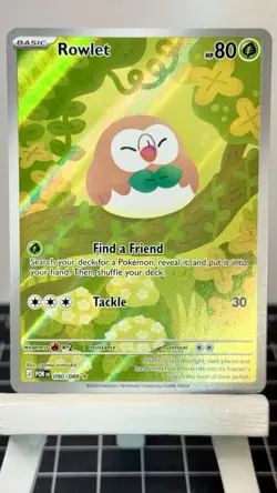 Rowlet 90/88 Illustration Rare | Pokemon Perfect Order - NM English - Image 1