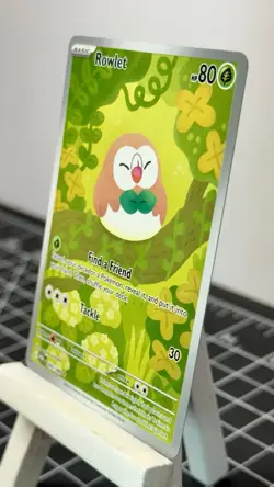 Rowlet 90/88 Illustration Rare | Pokemon Perfect Order - NM English - Image 2