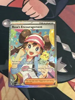 Rosa’s Encouragement SIR 123/088 - Pokemon Mega Evolution Perfect Order English - Image 1