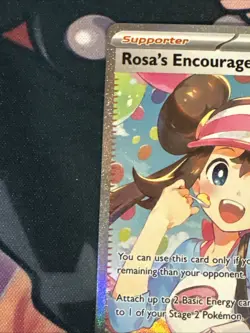 Rosa’s Encouragement SIR 123/088 - Pokemon Mega Evolution Perfect Order English - Image 3