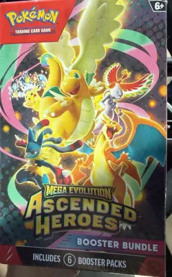Pokemon Ascended Heroes Booster Bundle Brand New Sealed - Image 1