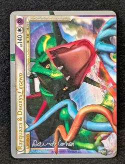 Rayquaza & Deoxys Legend 89 & 90 LP - 2010 Pokemon World Champ. David Cohen - Image 2