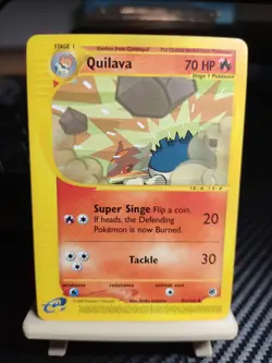 Quilava 91/165 Pokemon Expedition 2002 LP+ - Image 1