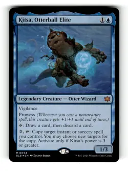 MTG: Kitsa, Otterball Elite | Bloomburrow 54 NM FOIL - Image 1