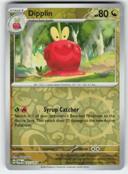 Dipplin 127/167 Uncommon Twilight Masquerade Pokemon Near Mint - Image 1