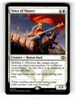 MTG: Voice of Victory | Tarkir: Dragonstorm 33 NM - Image 1