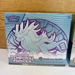 Pokemon Center Elite Trainer Box ETB Temporal Forces Set of 2 Sealed - Image 2