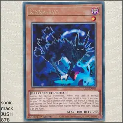 Kinka-byo - JUSH-EN049 - Rare 1st Edition Yugioh - Image 1