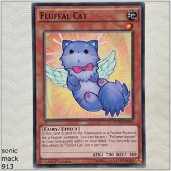 Fluffal Cat - NECH-EN019 - Common 1st Edition Yugioh - Image 1