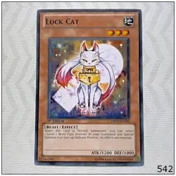 Lock Cat - DREV-EN033 - Common 1st Edition Yugioh - Image 1