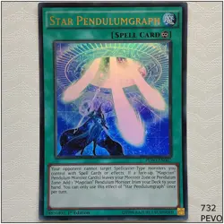 Star Pendulumgraph - PEVO-EN007 - Ultra Rare 1st Edition Yugioh - Image 1
