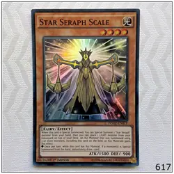 Star Seraph Scale - WSUP-EN019 - Super Rare 1st Edition Yugioh - Image 1