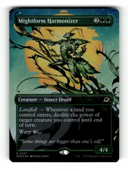 MTG: Mightform Harmonizer (Borderless) | Edge of Eternities 297 NM FOIL - Image 1