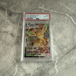 Pokemon TCG Evolving Skies Leafeon VMAX Card 008/203 PSA 10 GRADE GEM MINT RARE - Image 2
