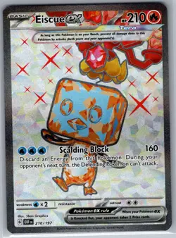 Eiscue ex 210/197 SV03: Obsidian Flames - Pokemon Card - NM - Image 1