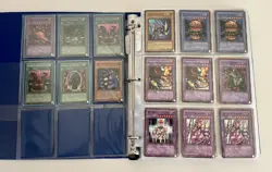 Yu-Gi-Oh Vintage 16 Foil/360 Card Binder Lot Dark Magician Blue-Eyes Red-Eyes 02 - Image 3