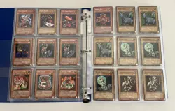 Yu-Gi-Oh Vintage 16 Foil/360 Card Binder Lot Dark Magician Blue-Eyes Red-Eyes 02 - Image 5