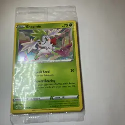 Pokemon TCG Shaymin Pokemon 015/185 Cosmos Holo SEALED PROMO Pokemon Card - Image 2