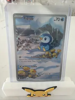 Pokemon TCG Piplup Holo Secret Rare Card PFL 098/094 Nm Near Mint - Image 1