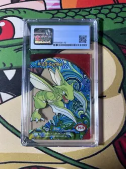 Scyther Topps 2000 Series 3 Cgc Pristine 10 PC9 Clear Card - Image 2