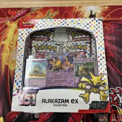 Pokemon TCG Scarlet & Violet Alakazam EX Card 151 Collection Sealed - Image 1