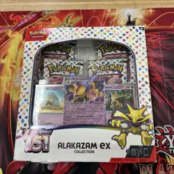 Pokemon TCG Scarlet & Violet Alakazam EX Card 151 Collection Sealed - Image 2
