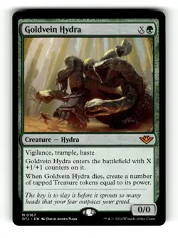MTG: Goldvein Hydra | Outlaws of Thunder Junction 167 NM - Image 1