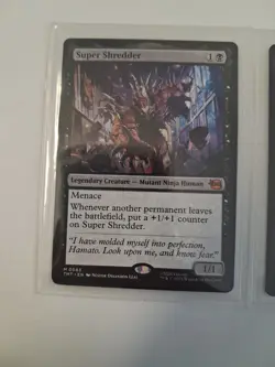 MTG Magic the Gathering Super Shredder (83/343) Teenage Mutant Ninja Turtles NM - Image 2