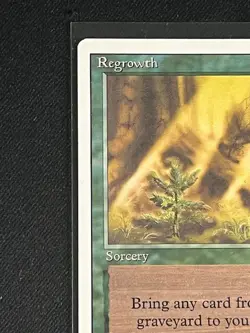 Regrowth Revised Magic The Gathering - Image 2