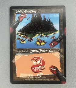 MTG - Mountain | Dead Pool Secret Lair Drop | Regular | 7126 | Non - foil - Image 1
