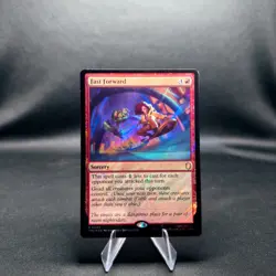 MTG - [TMC - 24] Fast Forward (Surge Foil) Foil Commander: Teenage Mutant Nin... - Image 1