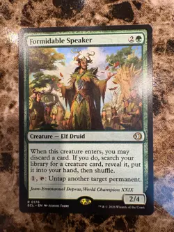 FORMIDABLE SPEAKER Magic MTG Lorwyn Eclipsed - Image 1