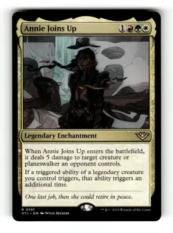 MTG: Annie Joins Up | Outlaws of Thunder Junction 191 NM - Image 1