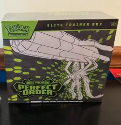 Pokemon TCG Perfect Order ETB Elite Trainer Box And Booster Box Sealed Lot - Image 2