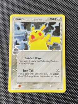 Pikachu #35 TCG Delta Species Holo Black Star Promo Card Pokemon 2006 MP/LP - Image 1