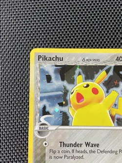 Pikachu #35 TCG Delta Species Holo Black Star Promo Card Pokemon 2006 MP/LP - Image 2