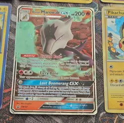 Pokemon Card Lot 6x Nidorina Misdreavus Nidoqueen Magnezone Marowak dm! - Image 3